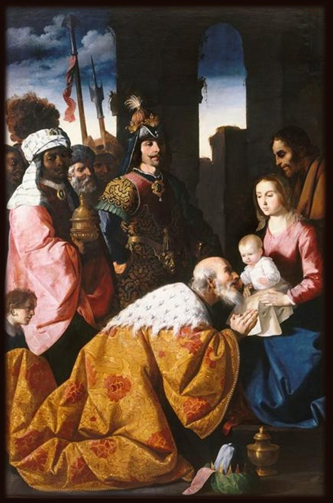 17th century painting: Adoration of the Magi